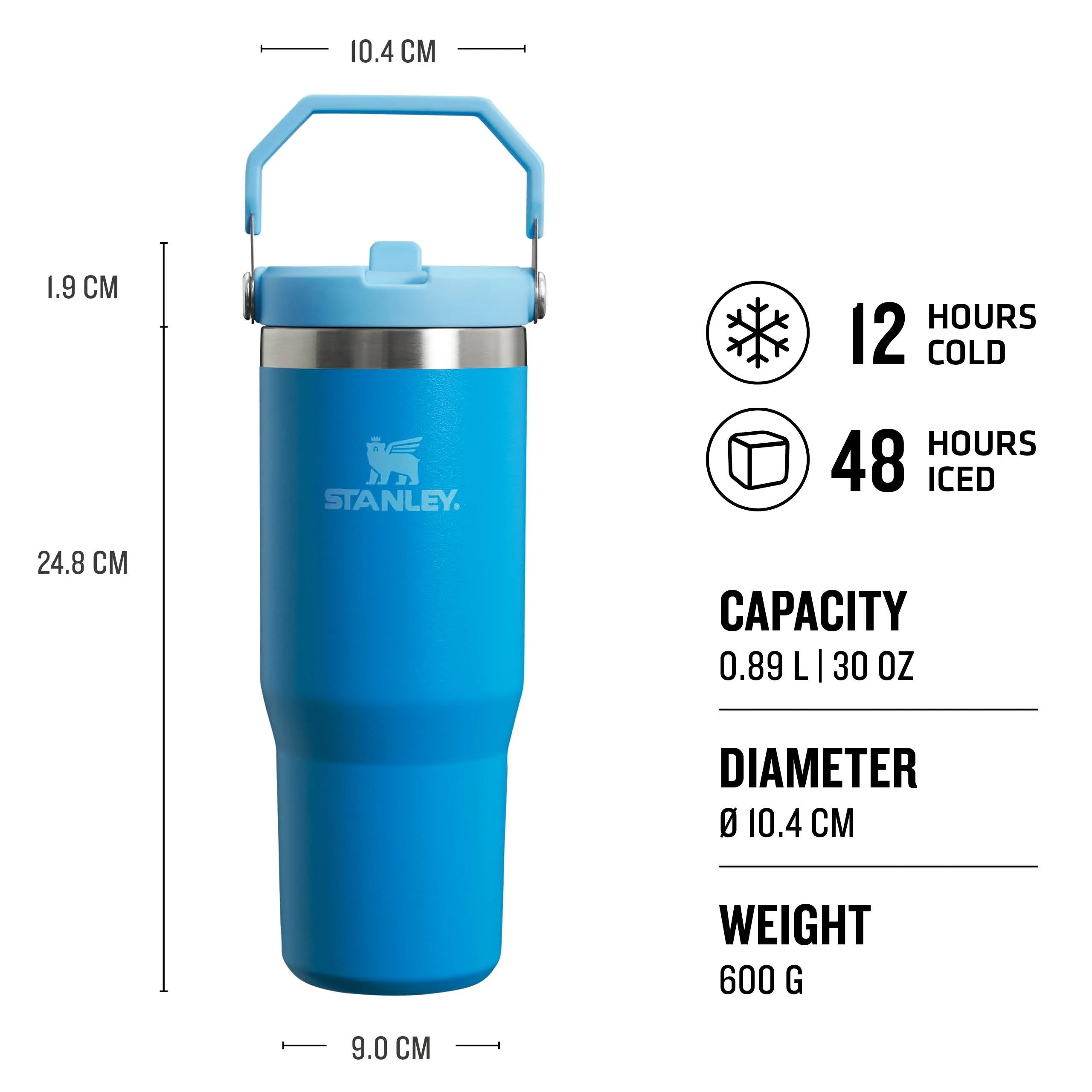 IceFlow™ Flip Straw Tumbler | 0.89L - Stanley Create