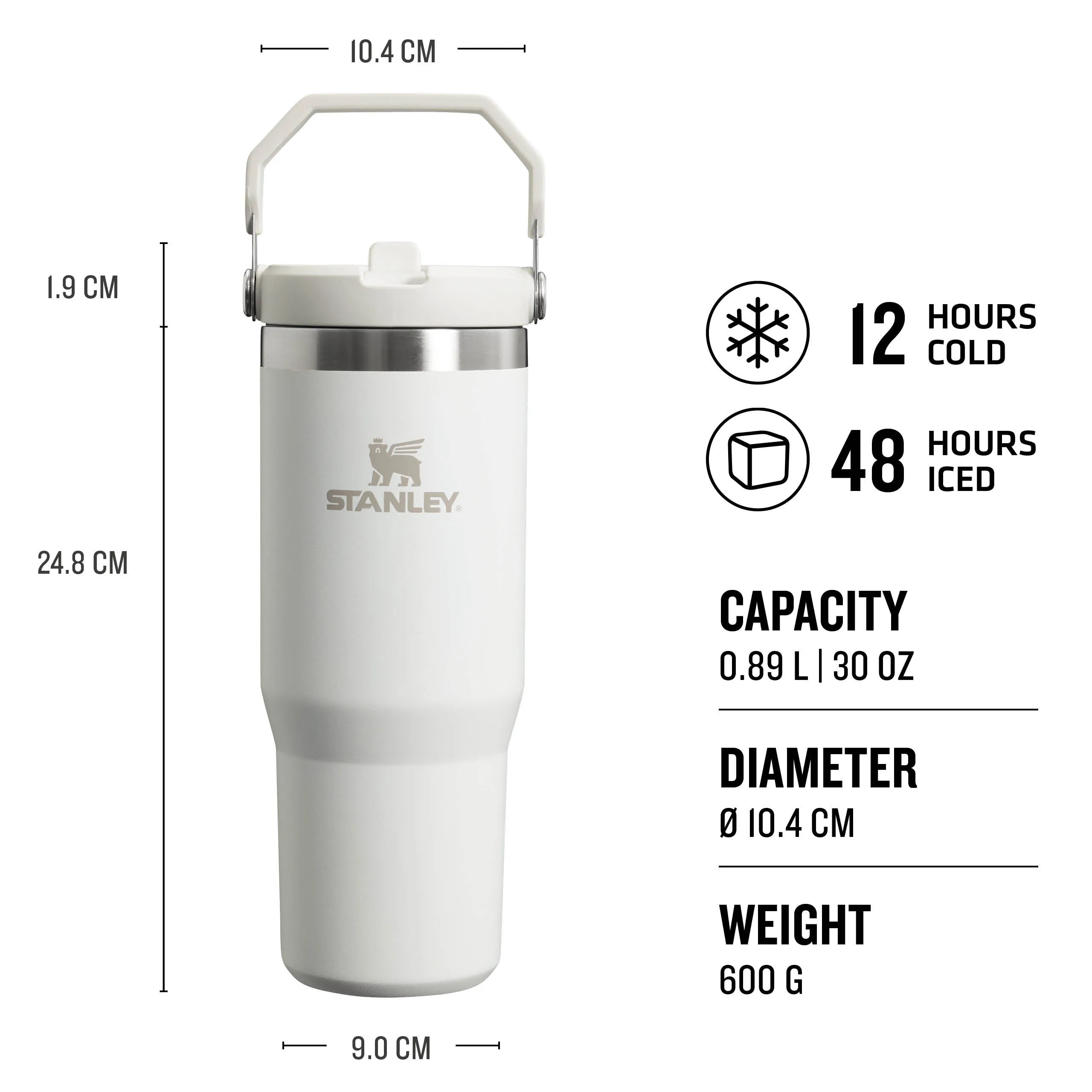 IceFlow™ Flip Straw Tumbler | 0.89L - Stanley Create