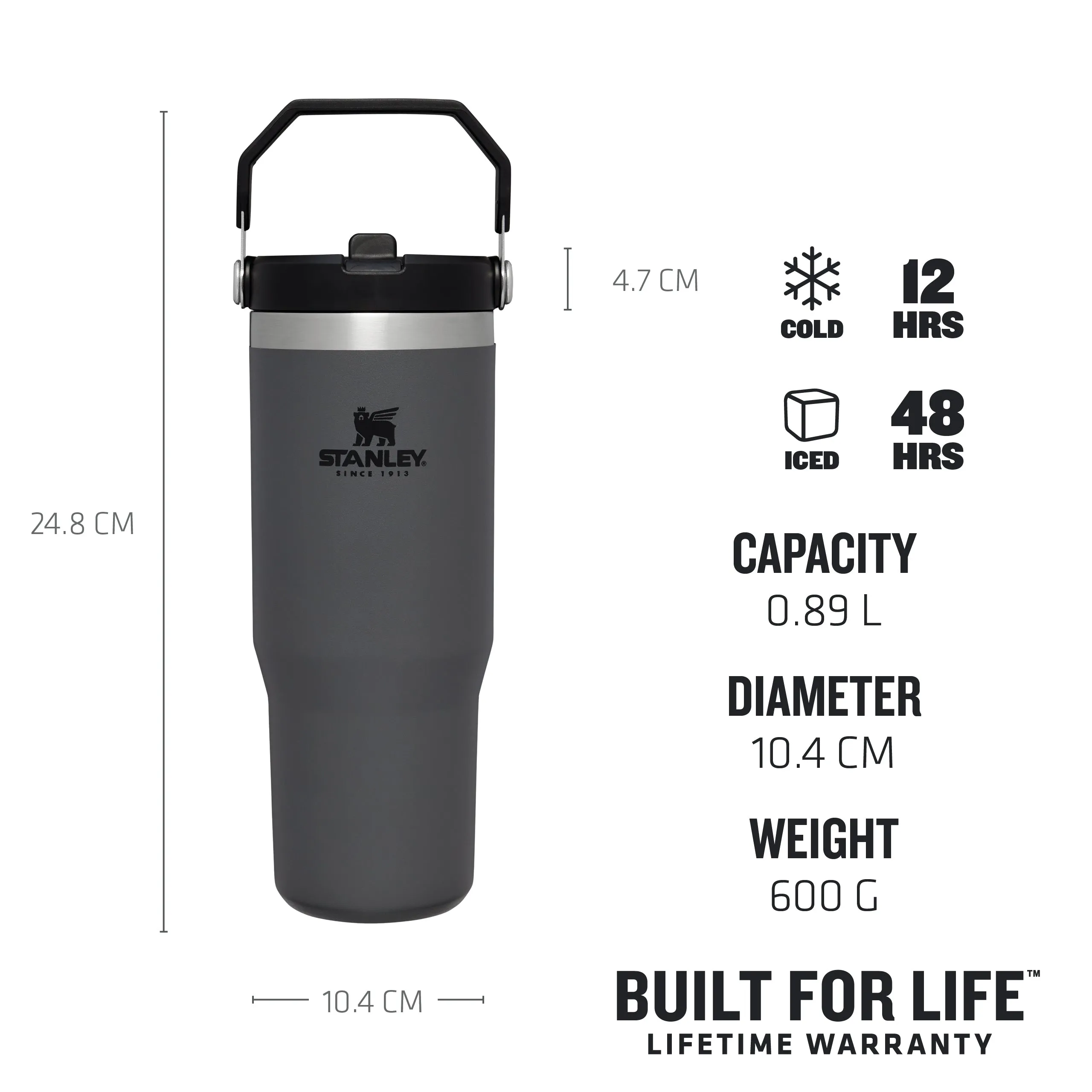 IceFlow™ Flip Straw Tumbler | 0.89L - Stanley Create