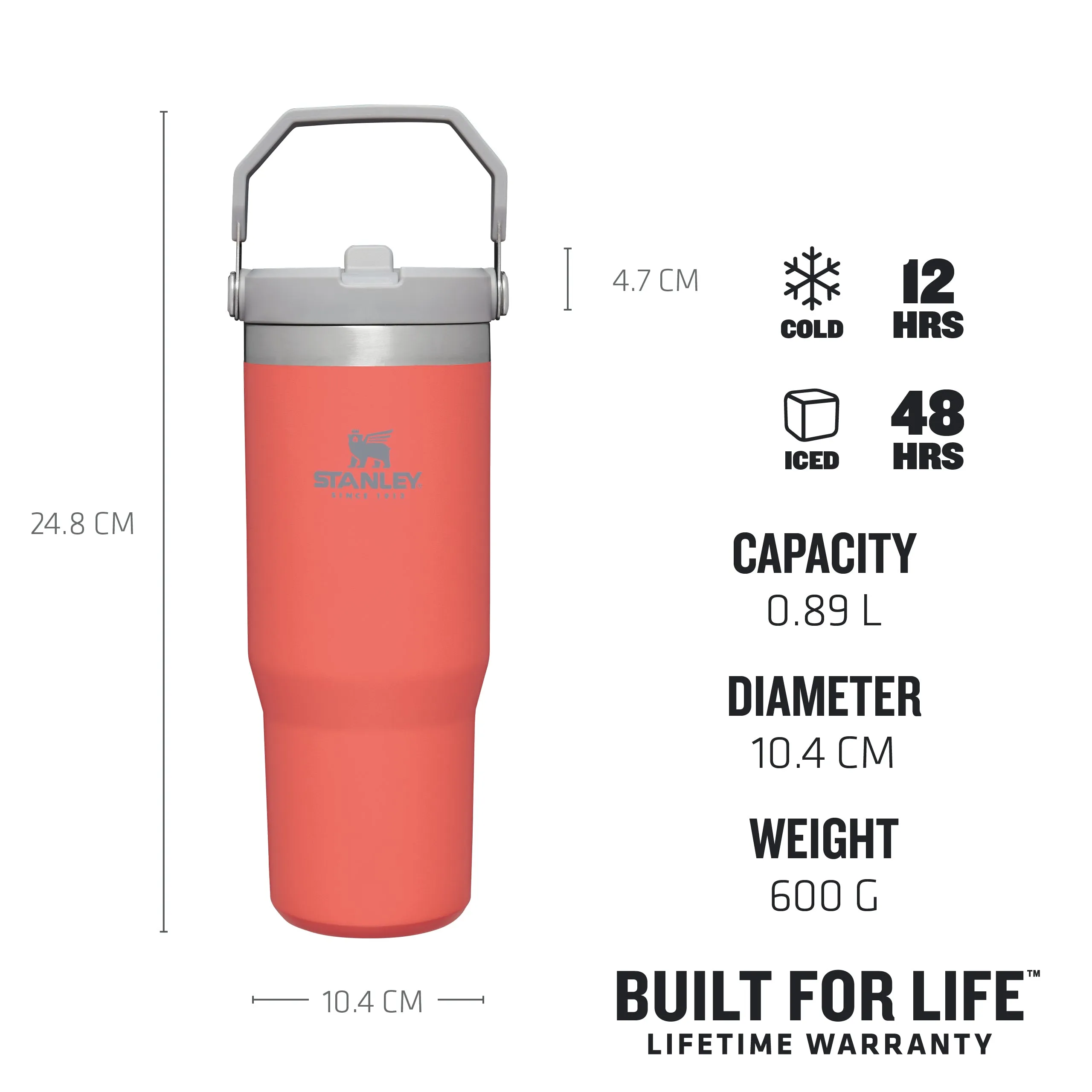 IceFlow™ Flip Straw Tumbler | 0.89L - Stanley Create