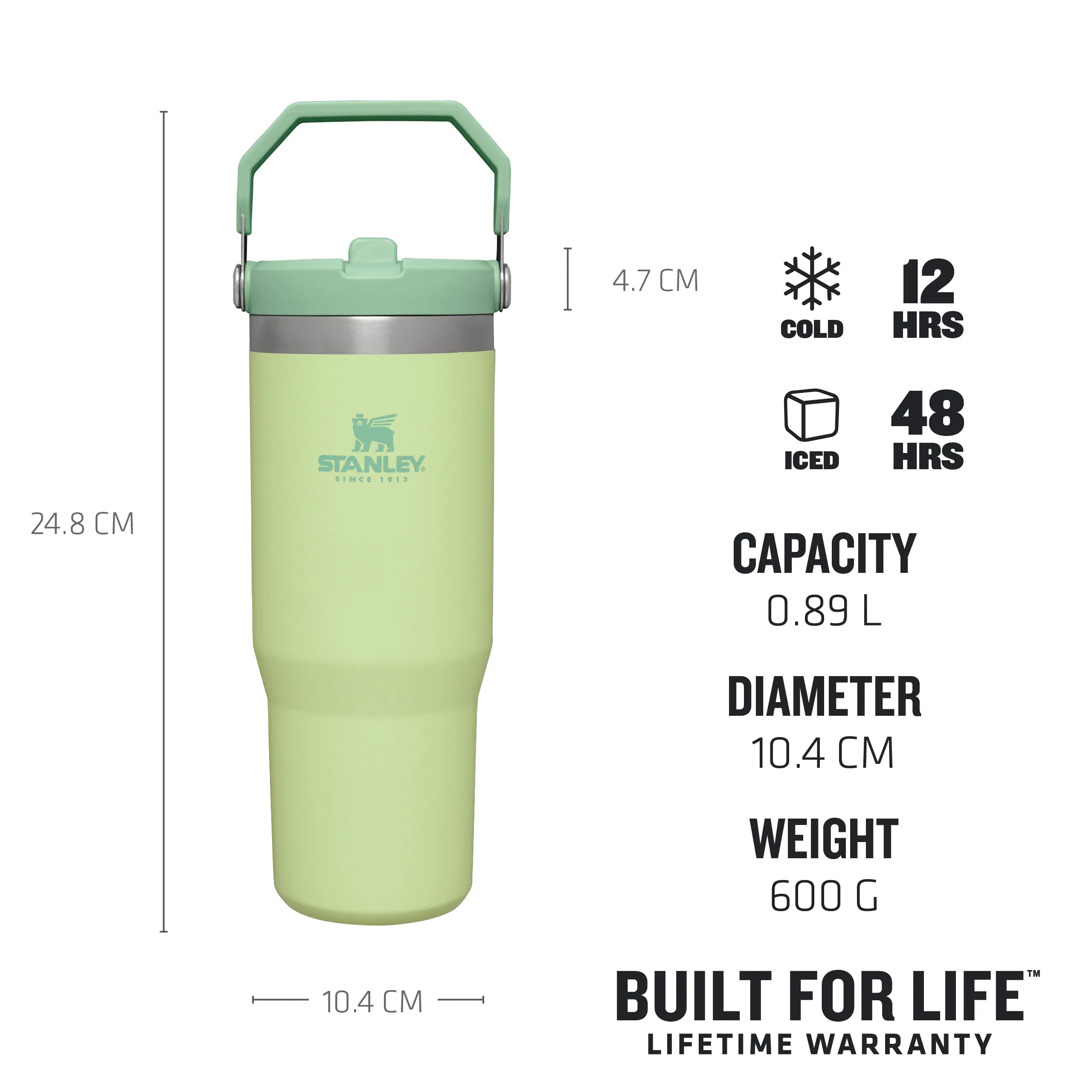 IceFlow™ Flip Straw Tumbler | 0.89L - Stanley Create