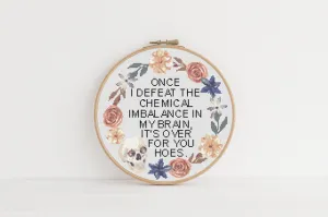 Imbalance Cross Stitch Pattern #1649