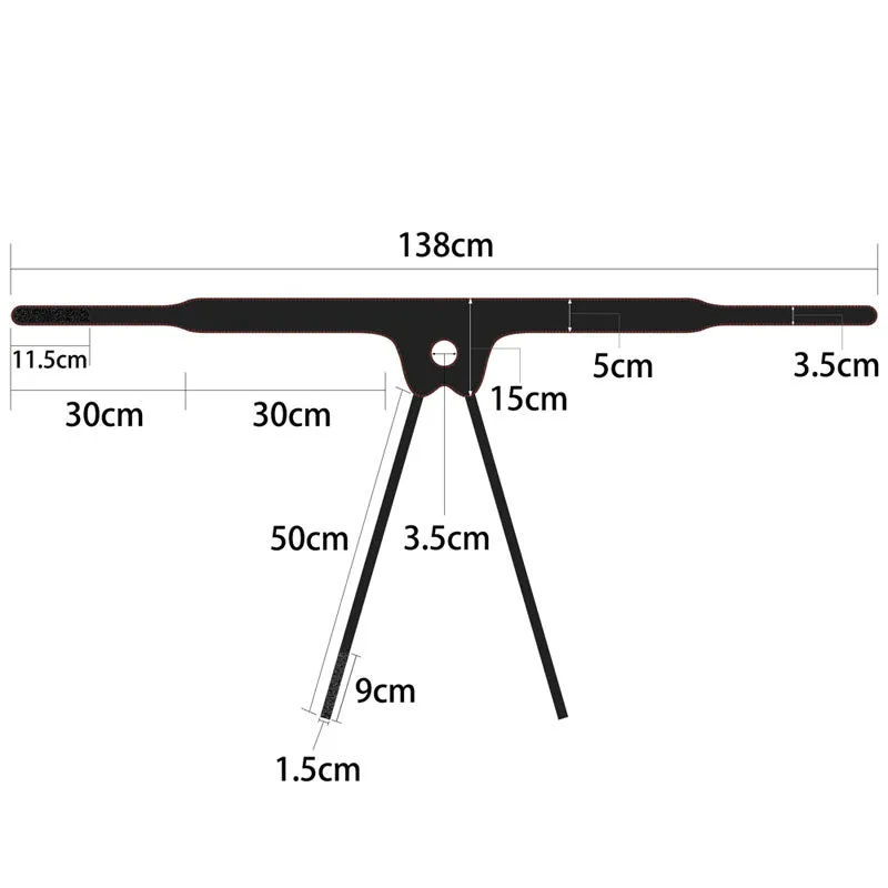 Ingen Easy Strap-On Adjustable Harness - Black