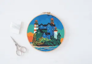 Island Cross Stitch Pattern #135