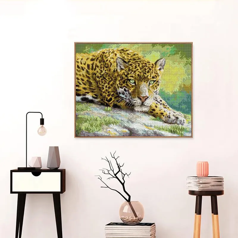 Jaguar Joy Sunday Animal Cross Stitch Kits