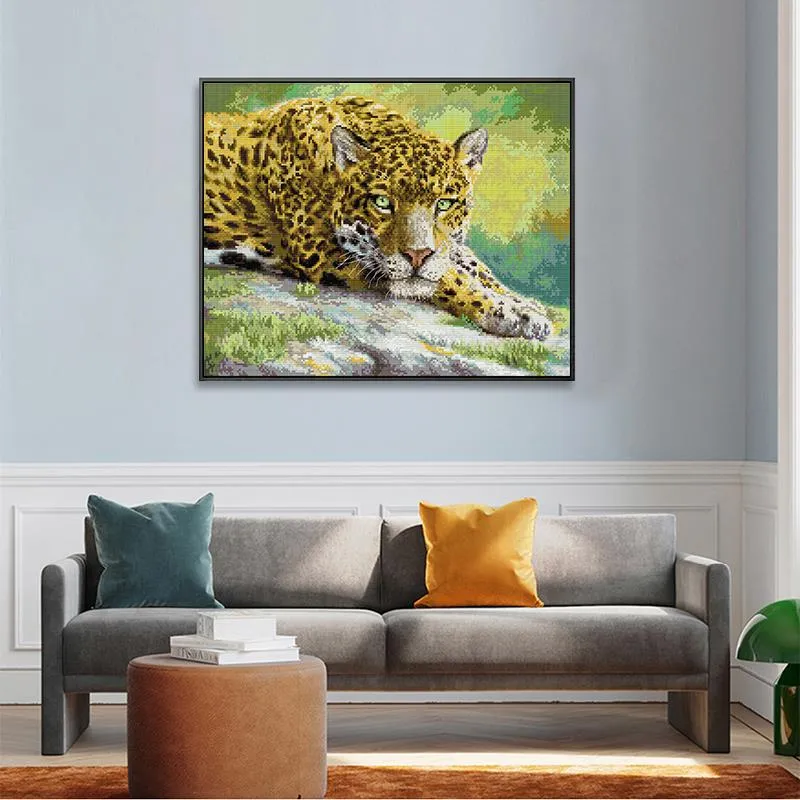Jaguar Joy Sunday Animal Cross Stitch Kits