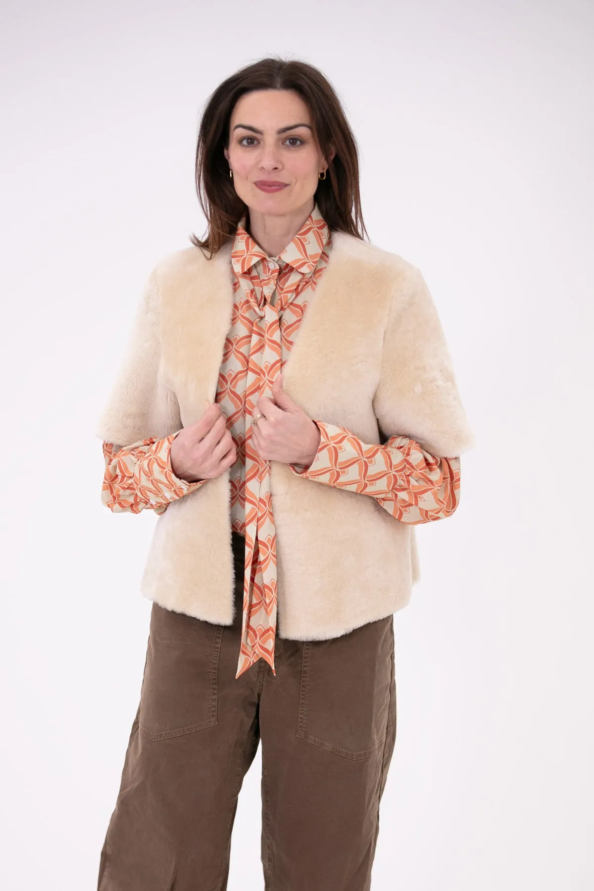 Jeanette Shearling Jacket