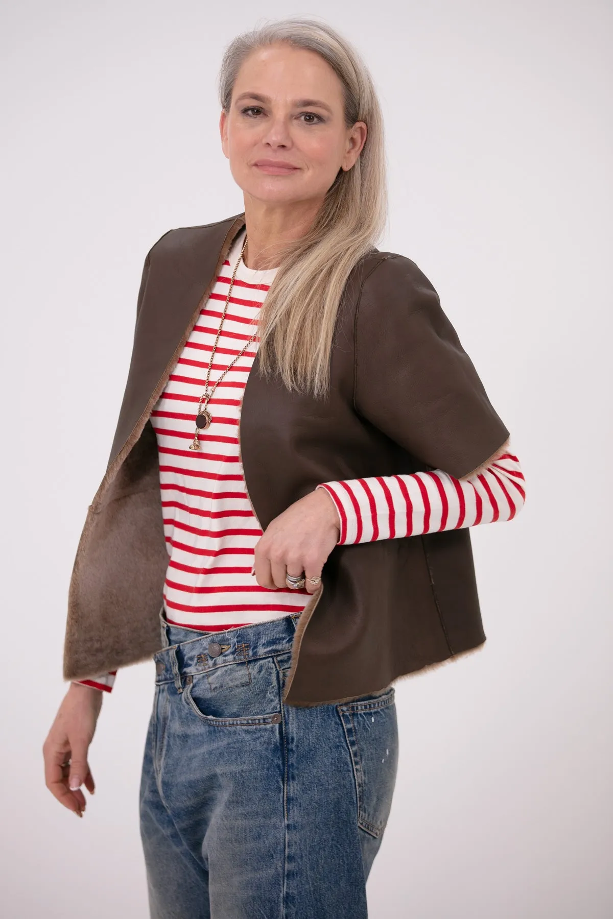 Jeanette Shearling Jacket