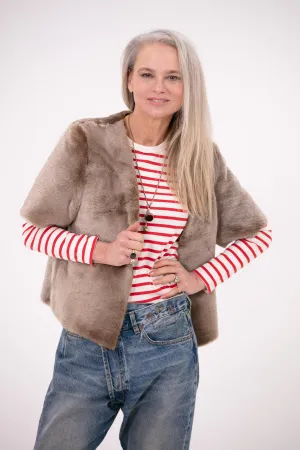 Jeanette Shearling Jacket