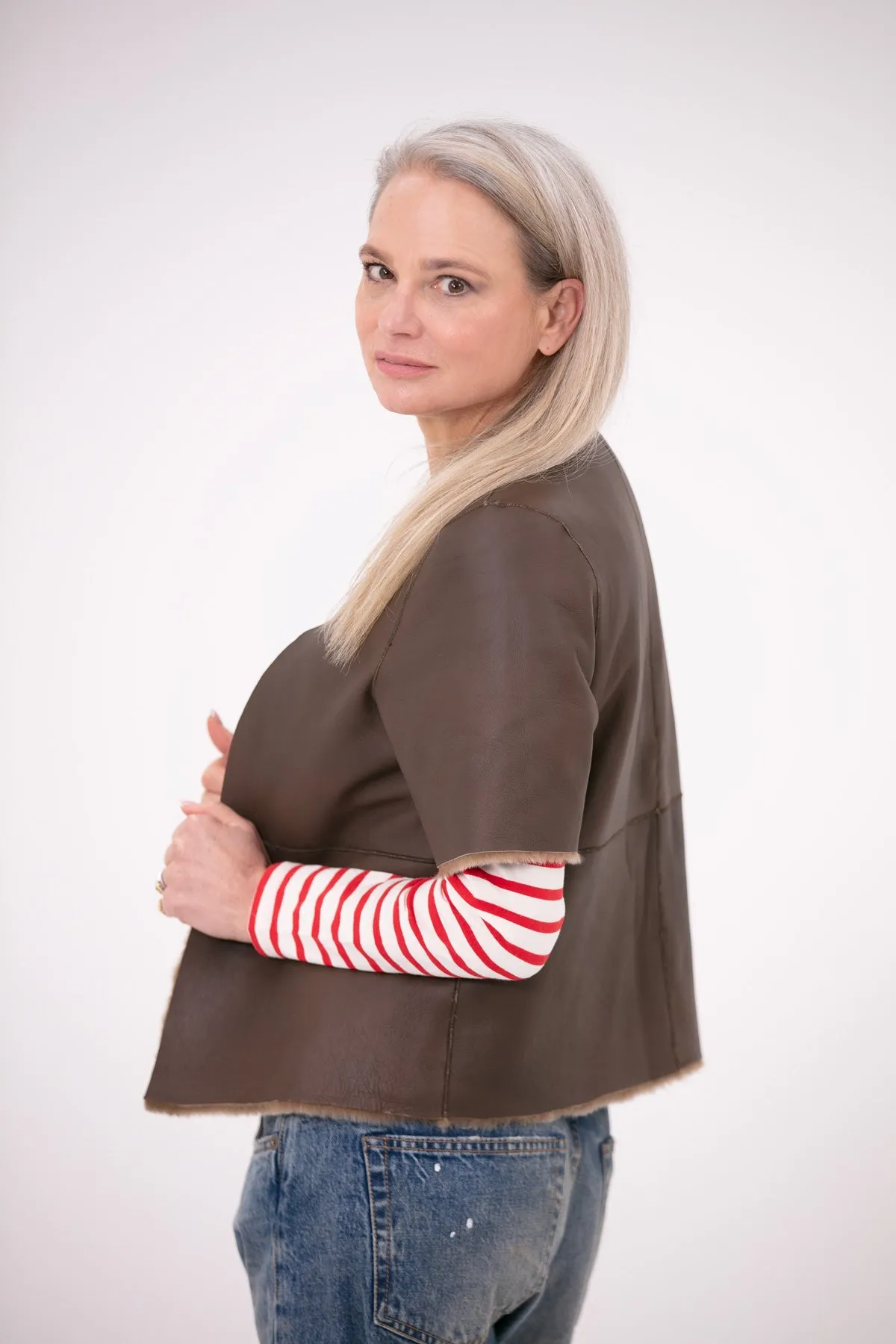 Jeanette Shearling Jacket