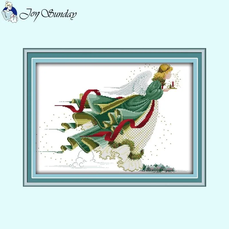 Joy Sunday Angel DIY Cross Stitch Kits