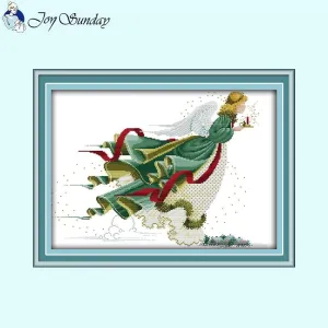 Joy Sunday Angel DIY Cross Stitch Kits