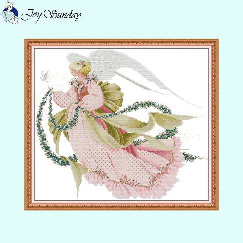 Joy Sunday Angel DIY Cross Stitch Kits
