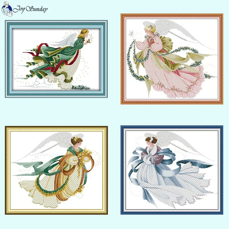 Joy Sunday Angel DIY Cross Stitch Kits