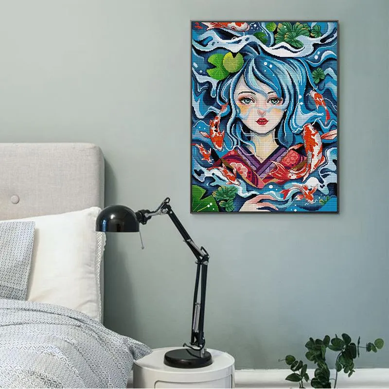 Joy Sunday Daughters of the Sea Character Cross Stitch Kit