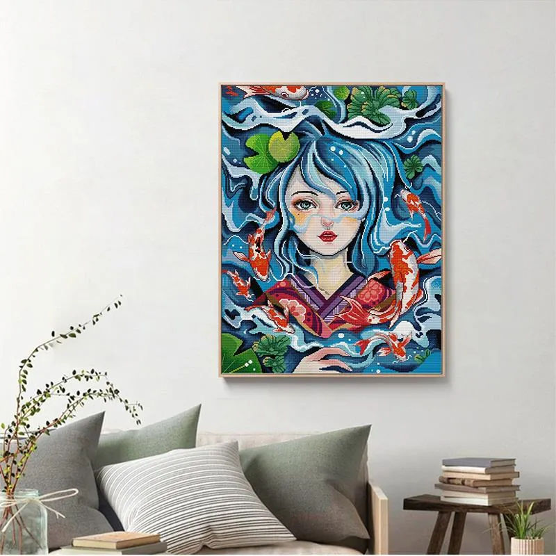 Joy Sunday Daughters of the Sea Character Cross Stitch Kit