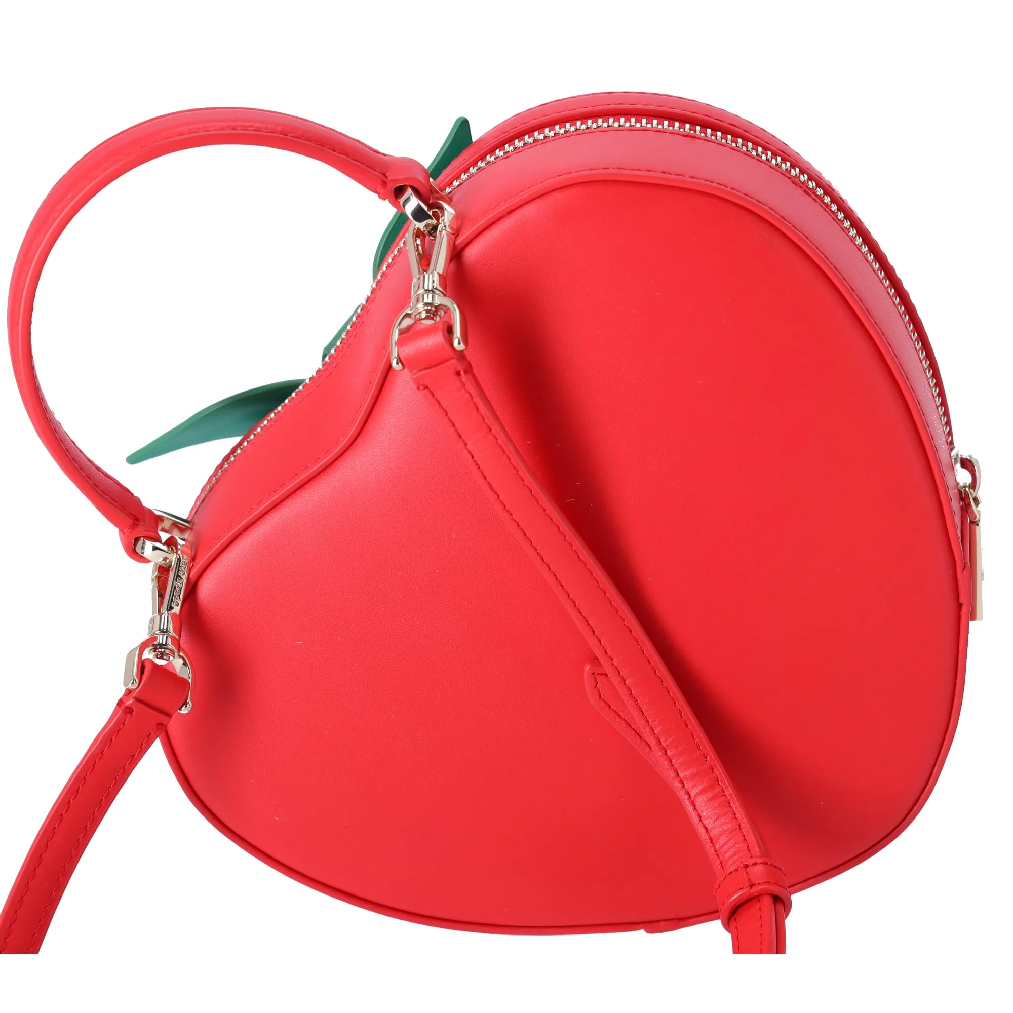 Kate Spade 3D Strawberry Crossbody Puffy Summer Berry Leather Bag Novelty