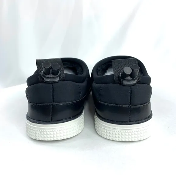 Kenneth Cole REACTION Amelio Men Size 10 Black Quilted Sneaker Soft Lined