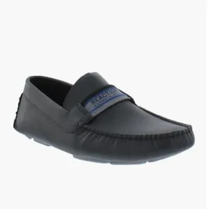 KENNETH COLE REACTION BLACK FAUX LEATHER DRIVER LOAFER🆕