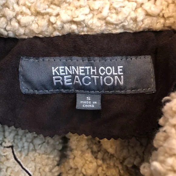 Kenneth Cole Reaction Sherpa jacket size small