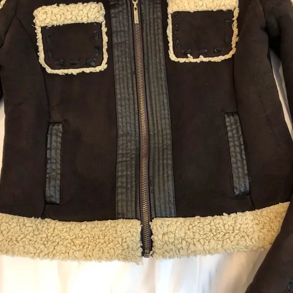Kenneth Cole Reaction Sherpa jacket size small