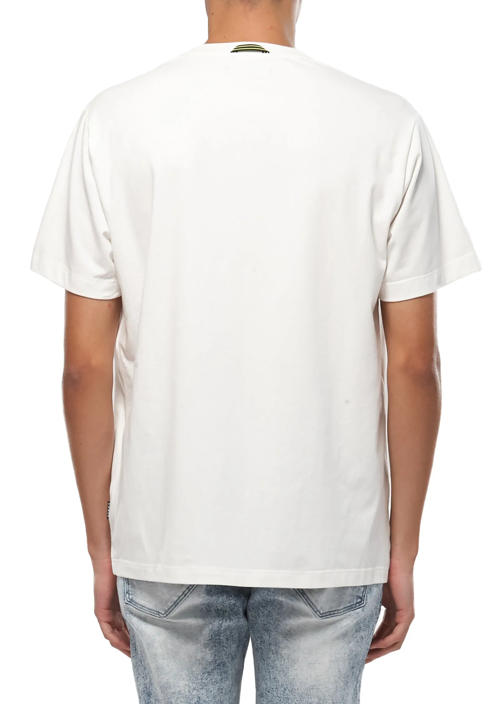 Konus Men's Anime Graphic Tee In White