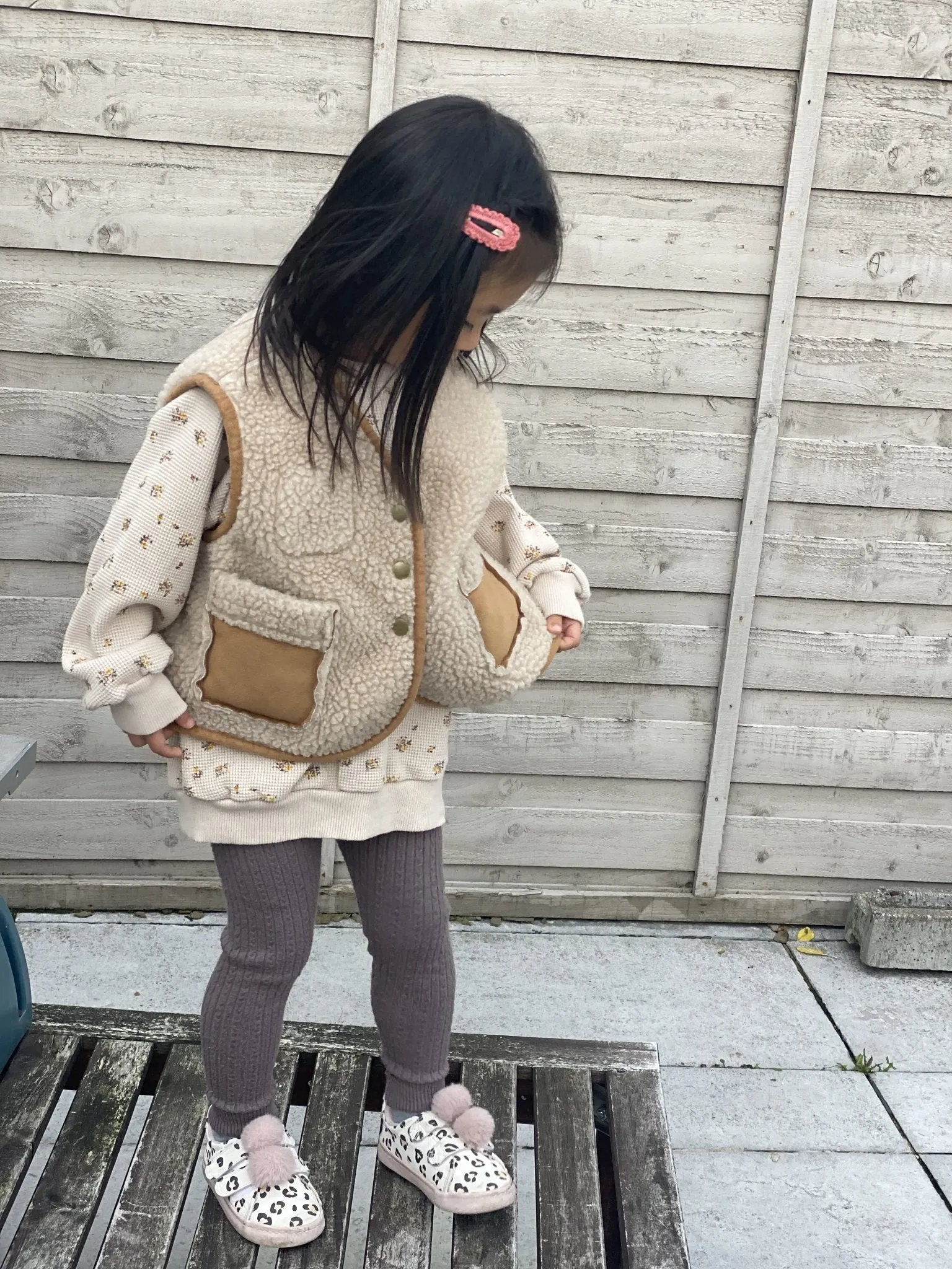La Camel Mochi Reversible Vest