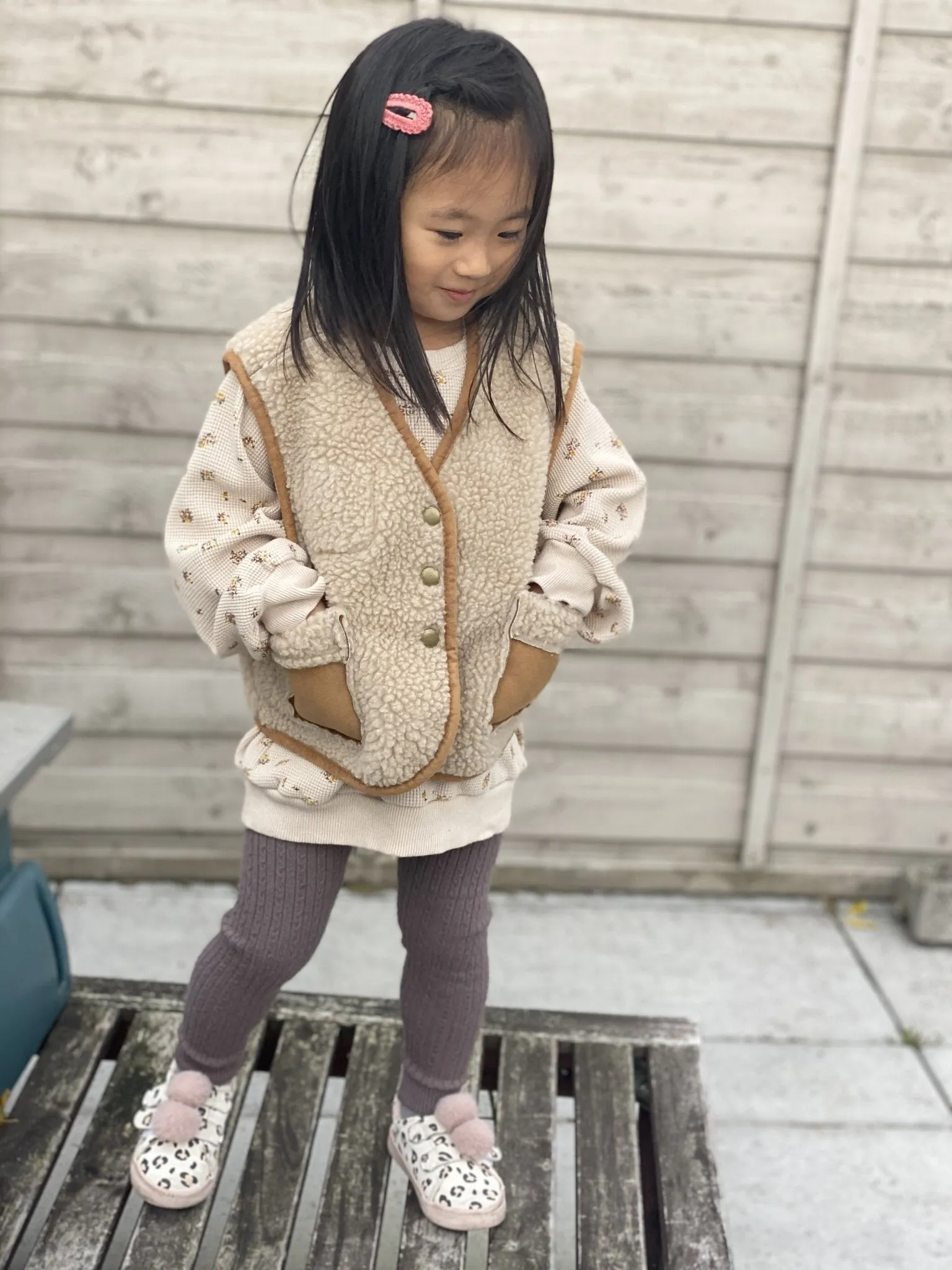 La Camel Mochi Reversible Vest