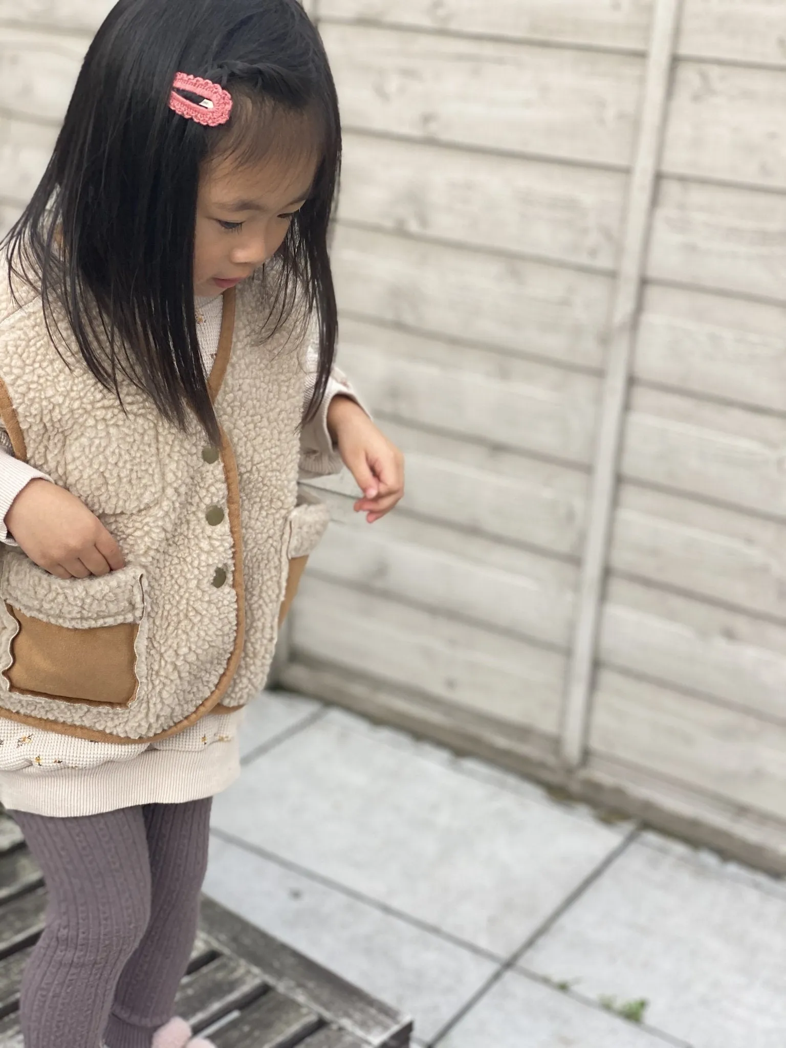 La Camel Mochi Reversible Vest