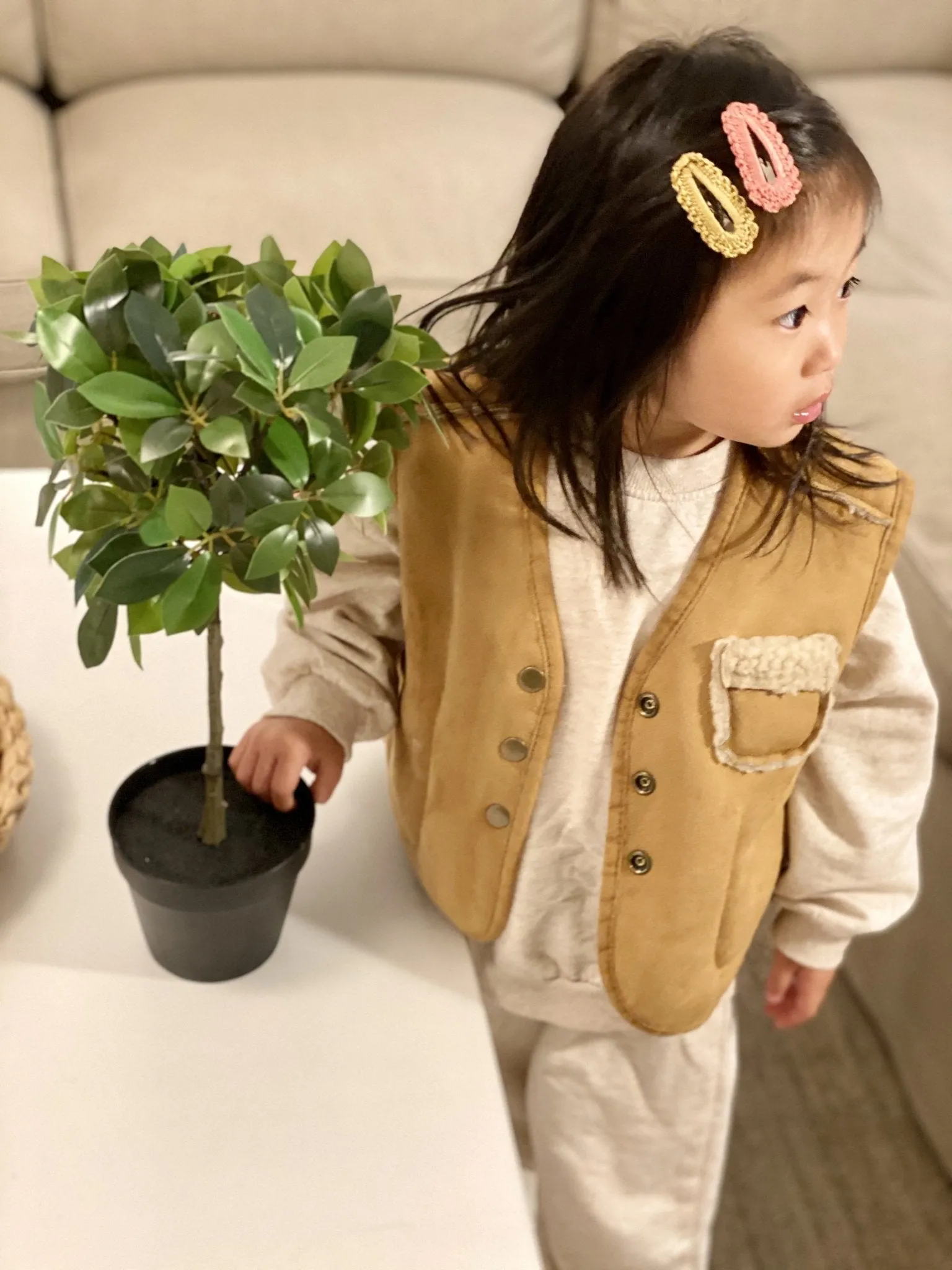 La Camel Mochi Reversible Vest
