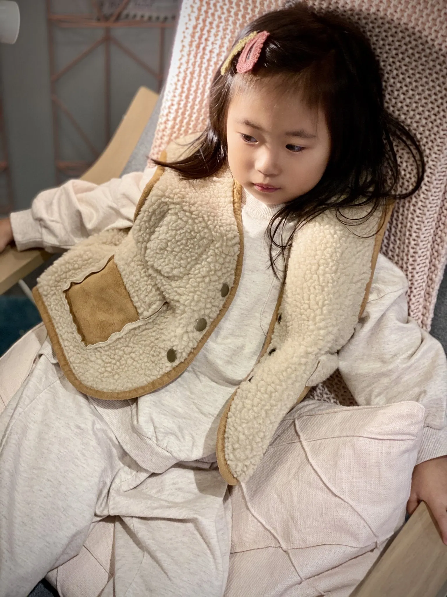 La Camel Mochi Reversible Vest