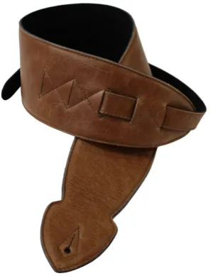 Leathergraft Softy 2.5 Guitar Strap, Honey