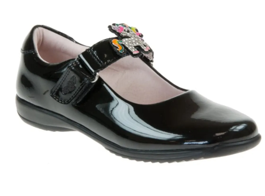 Lelli Kelly Bonnie Unicorn School Shoe