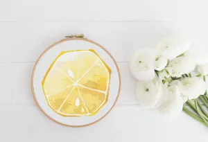 Lemon Cross Stitch Pattern #1578