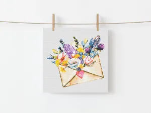 Letter Cross Stitch Pattern #503