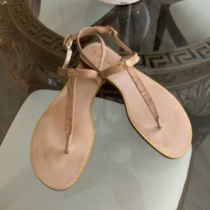 🤍🤍LILLY PULITZER RITA CORK T-STRAP SANDAL!🤍🤍