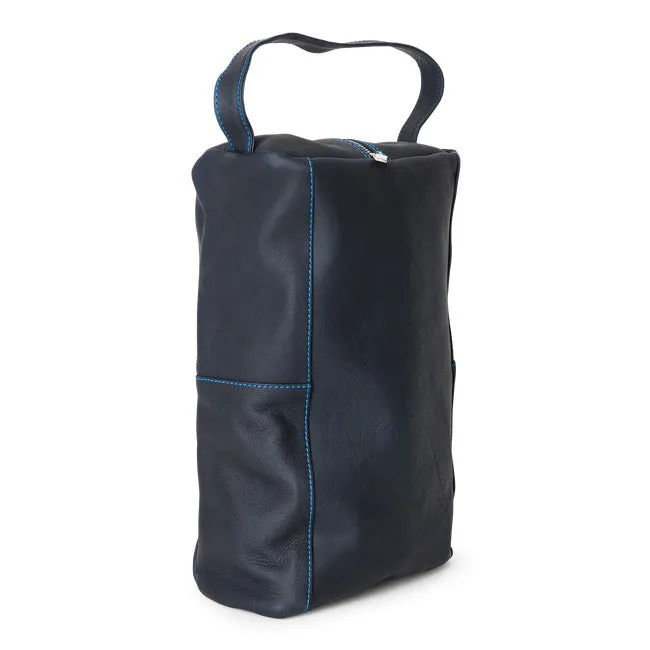 Links & Kings Leather Shoe Bag