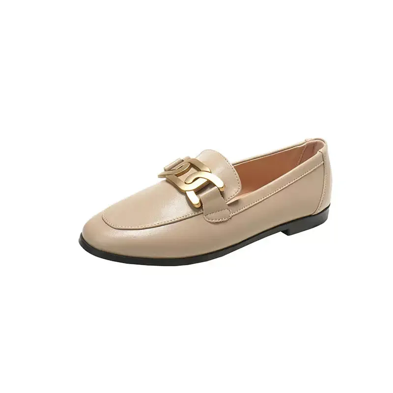 Loafers with chains for women