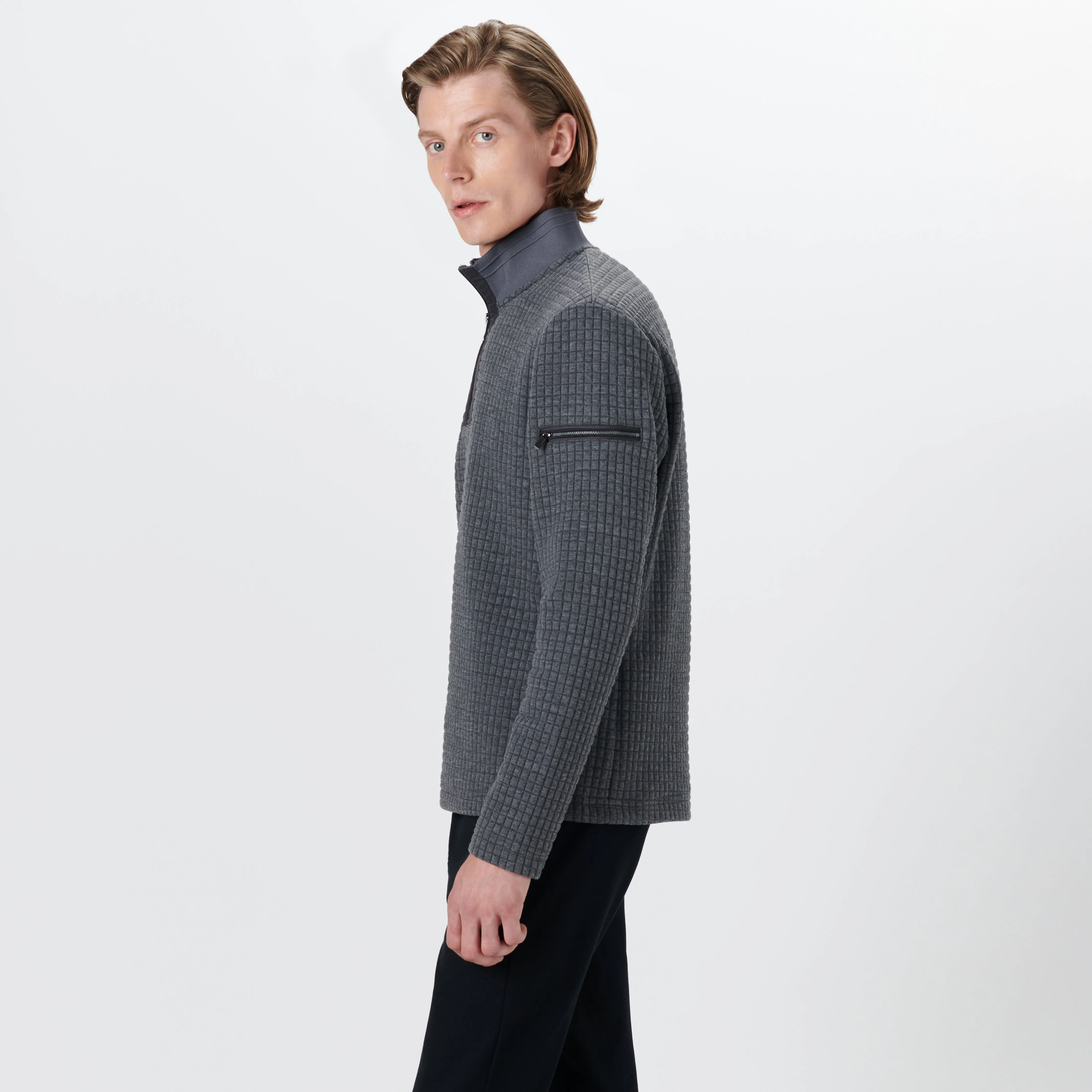 Long Sleeve Quarter Zip Pullover