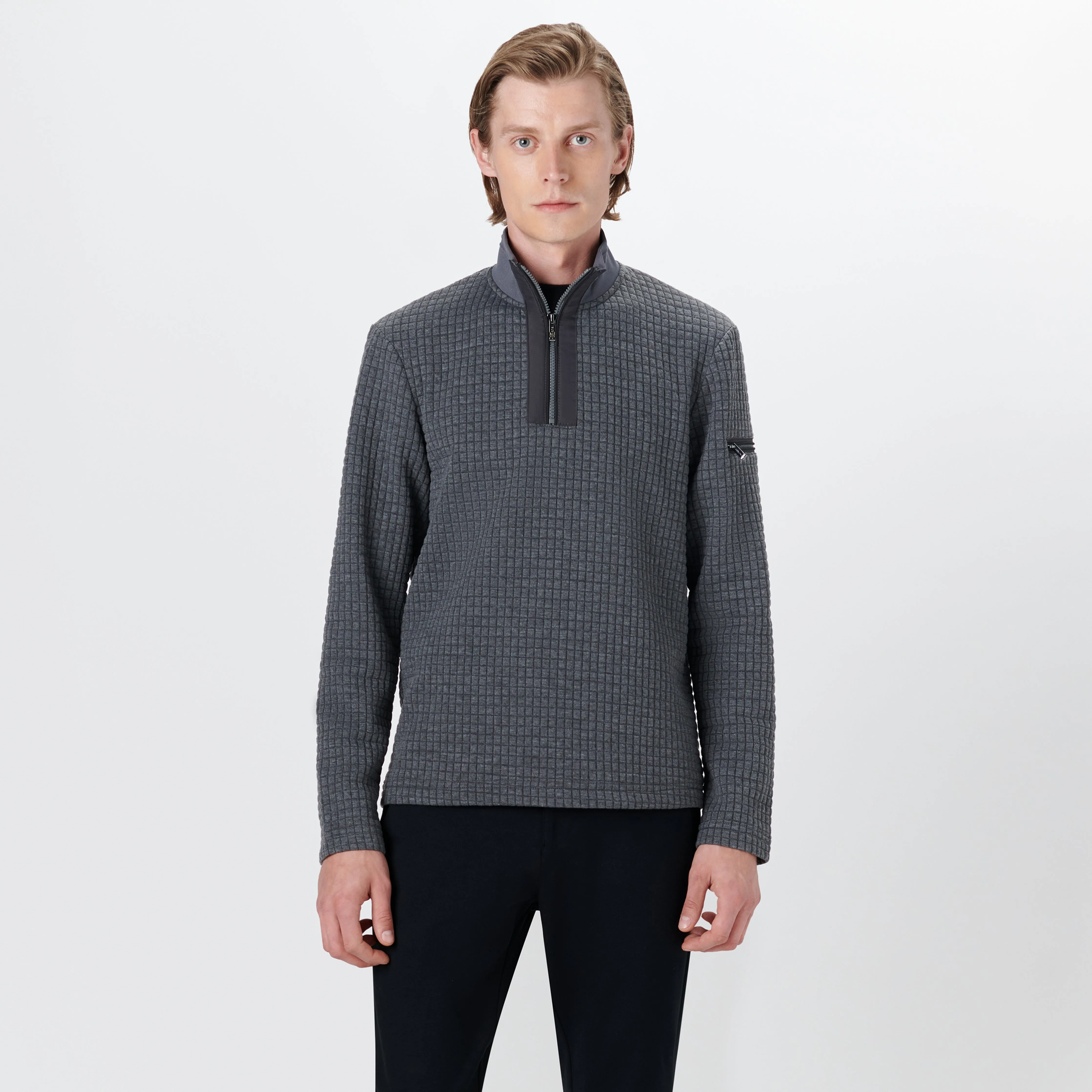 Long Sleeve Quarter Zip Pullover