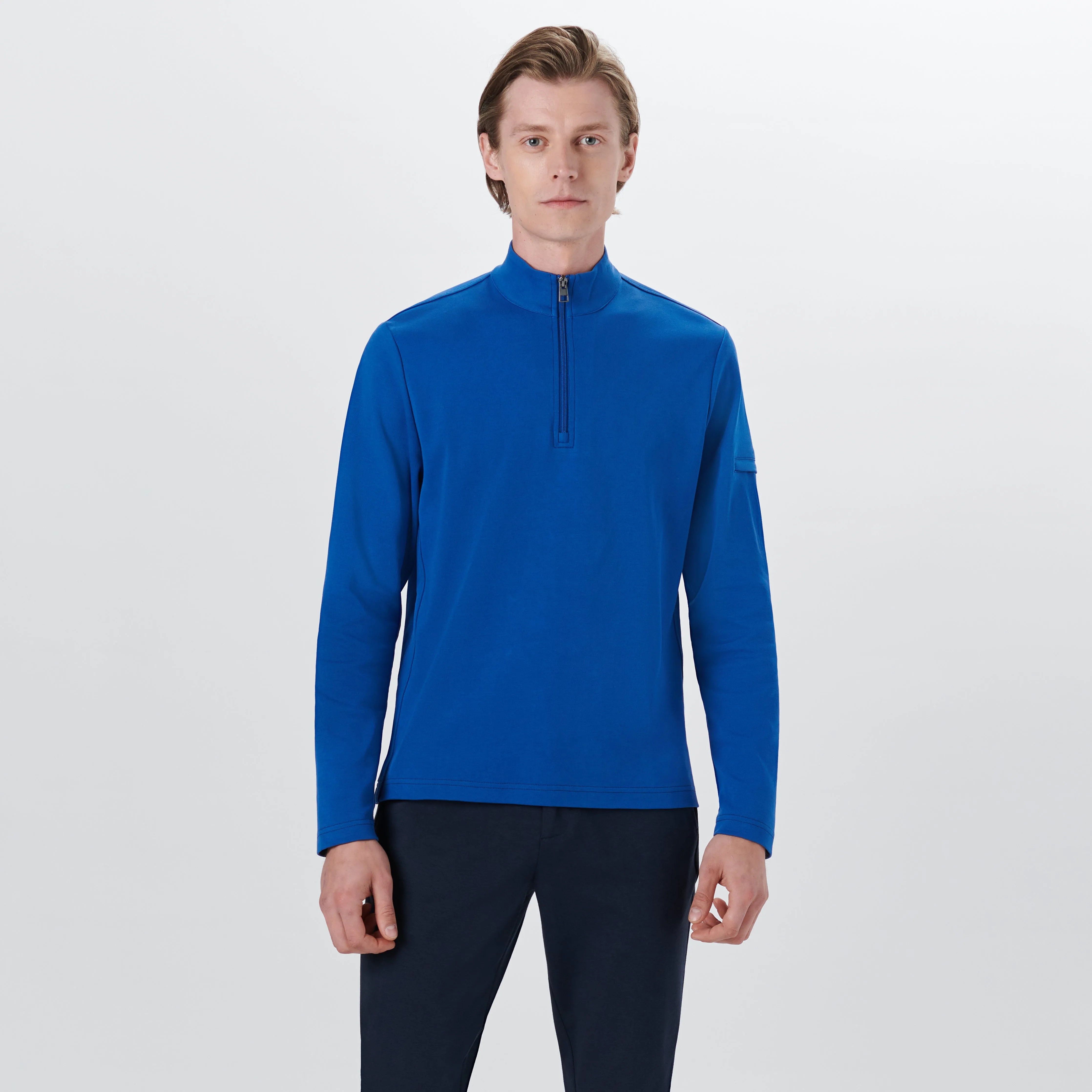 Long Sleeve Quarter Zip Pullover
