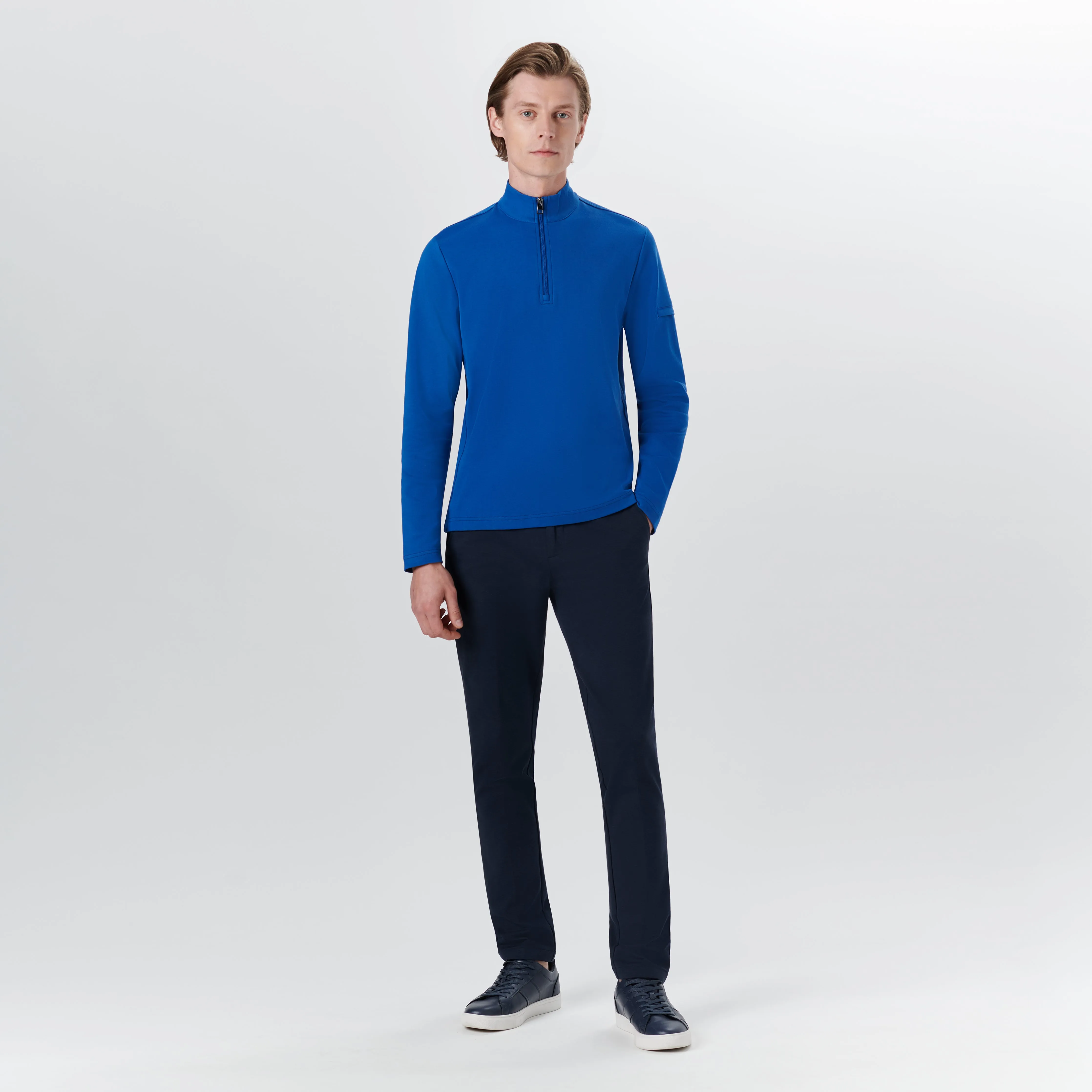 Long Sleeve Quarter Zip Pullover
