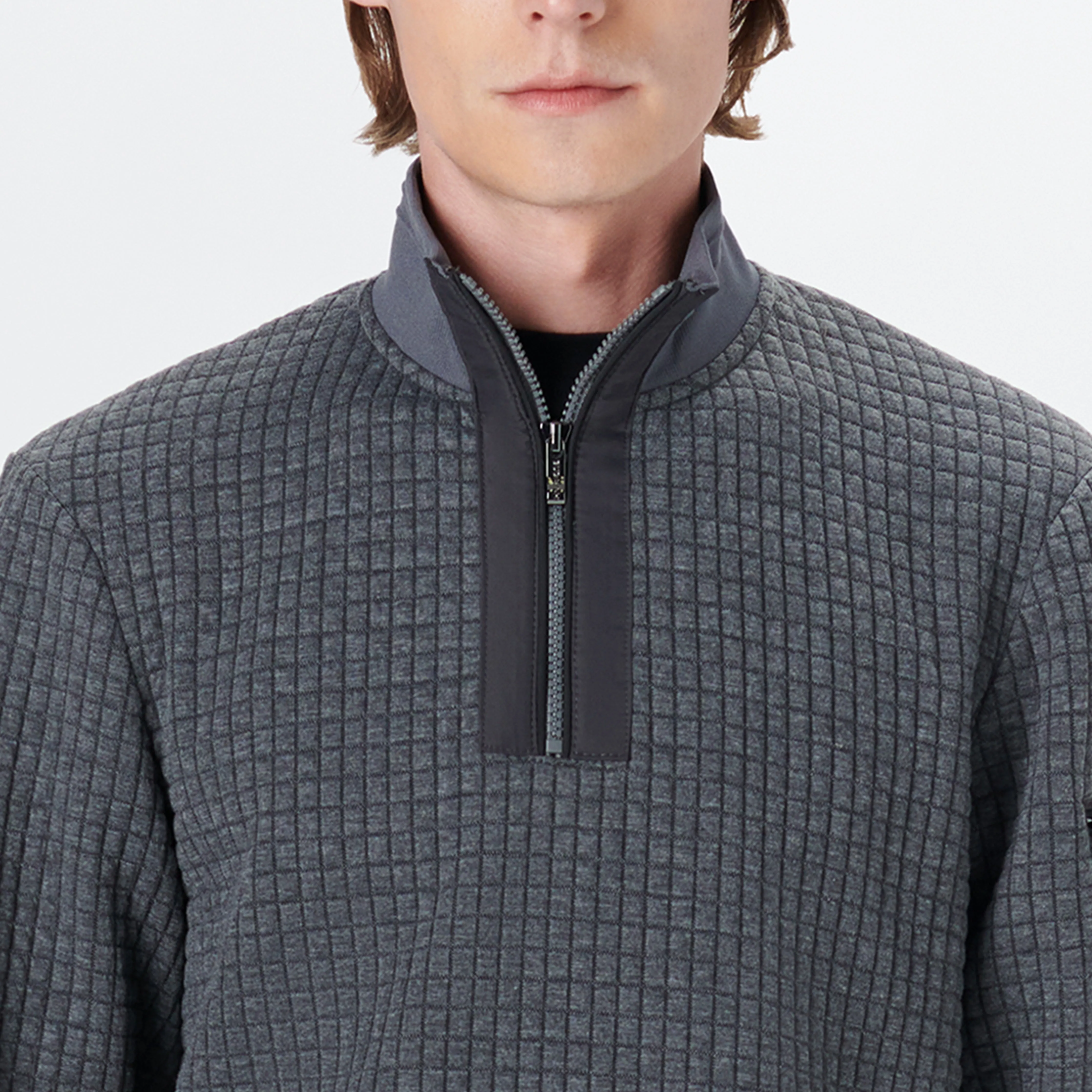 Long Sleeve Quarter Zip Pullover