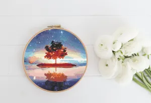 Magic Tree Cross Stitch Pattern #682