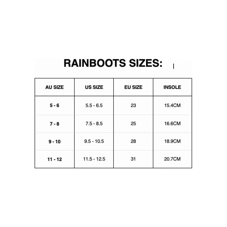 Magical Unicorn Rainboot
