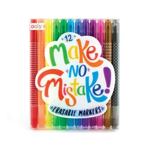 Make No Mistake Erasable Markers
