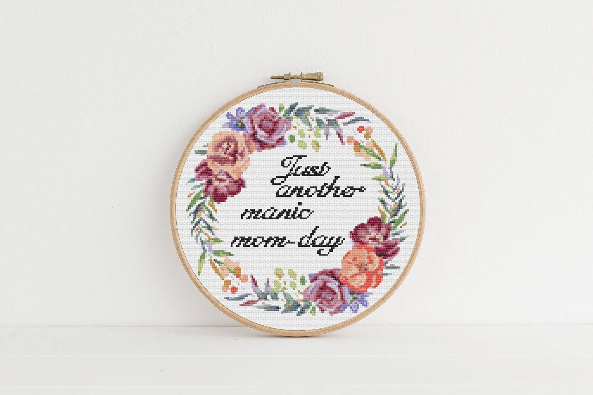 Manic Mom Cross Stitch Pattern #165
