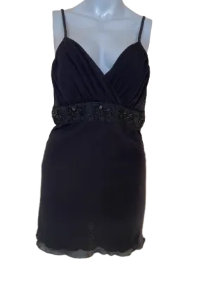 Mariposa Black V-Neck Top