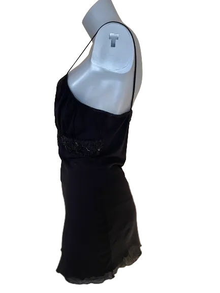 Mariposa Black V-Neck Top