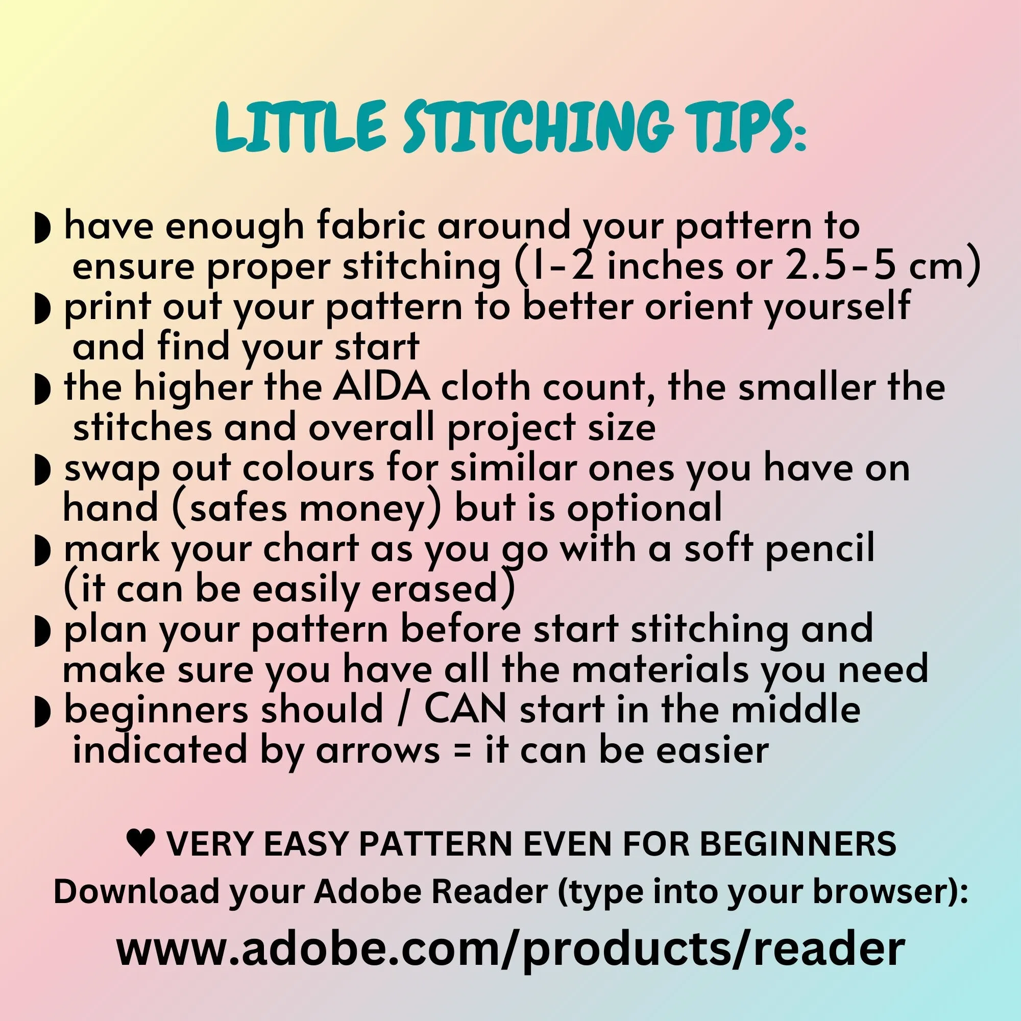 Math Cross Stitch Pattern #719